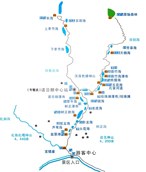 黄龙九寨沟旅游攻略图片