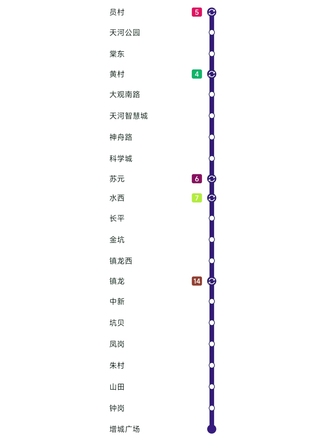 广州地铁21路线路图?图片